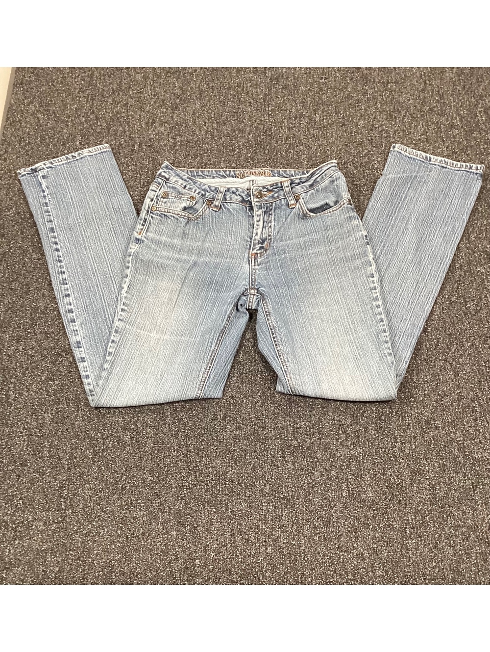 St. John's Bay Women's Light Wash Flared Jeans Size 12/28